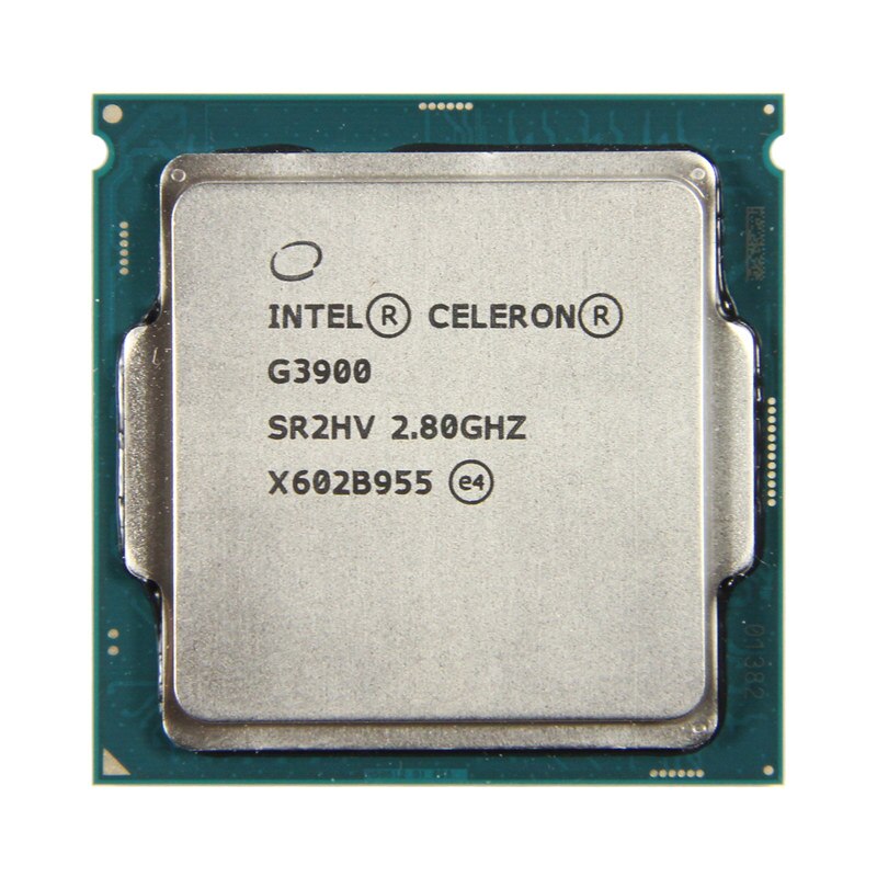 CPU Intel Celeron G3900 (2.80GHz, 2M, 2 Core 2 Threads)