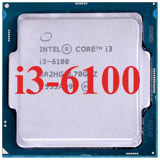 CPU Intel Core I3-6100 (3.7GHz)