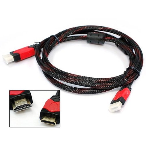 Dây hdmi 1,5m bọc lưới chống nhiễu