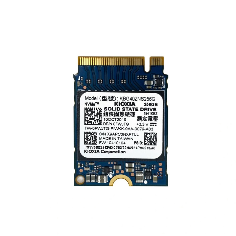 Ổ Cứng SSD Kioxia  256GB PCIe M.2 NVMe 2230 ( tặng kèm nối dài M2280 )