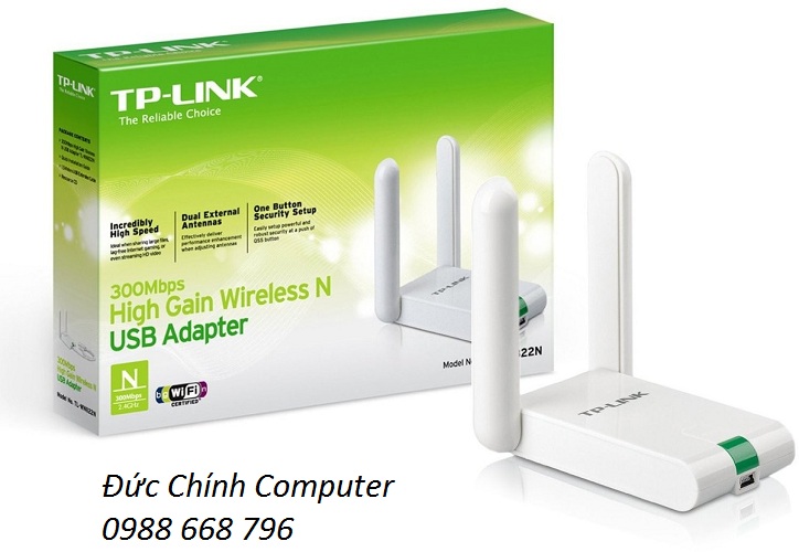 Thu Wifi TP-Link TL-WN822N chính hãng