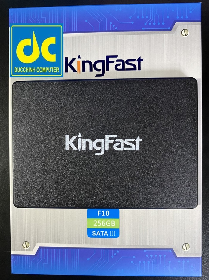 Ổ cứng SSD Kingfast F10 256GB 2.5 inch SATA3 (Đọc 550MB/s - Ghi 500MB/s)