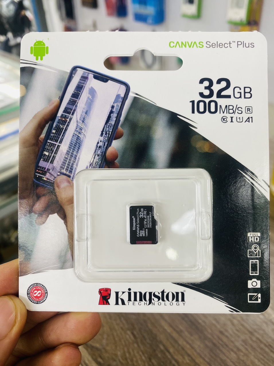 THẺ NHỚ KINGSTON 32GB MICRO SD CLASS 10
