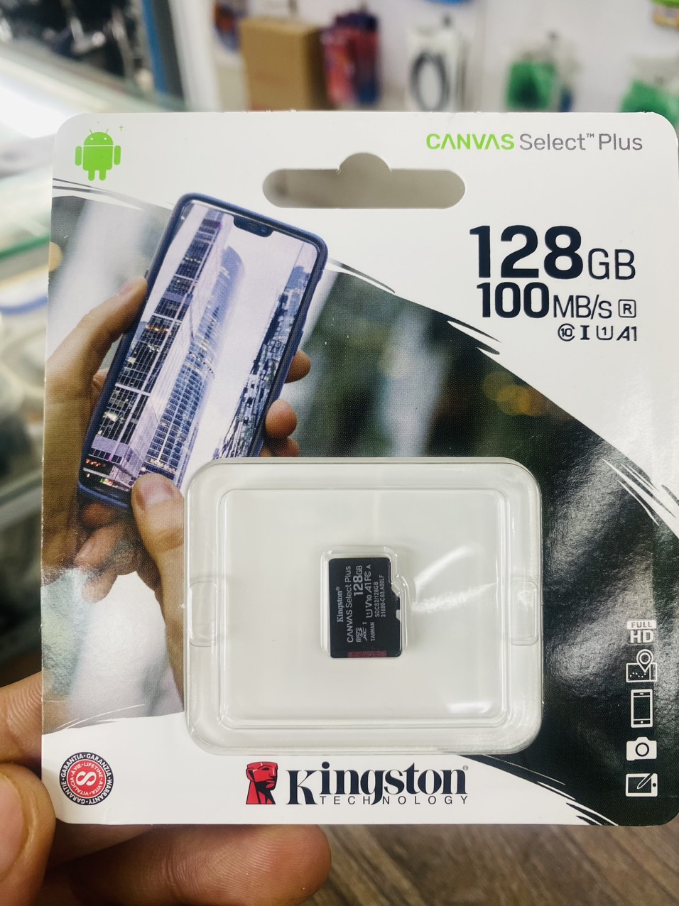 THẺ NHỚ KINGSTON 128GB MICRO SD CLASS 10