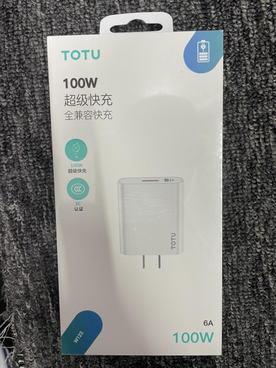 CỦ SẠC NHANH TOTU 100W W123