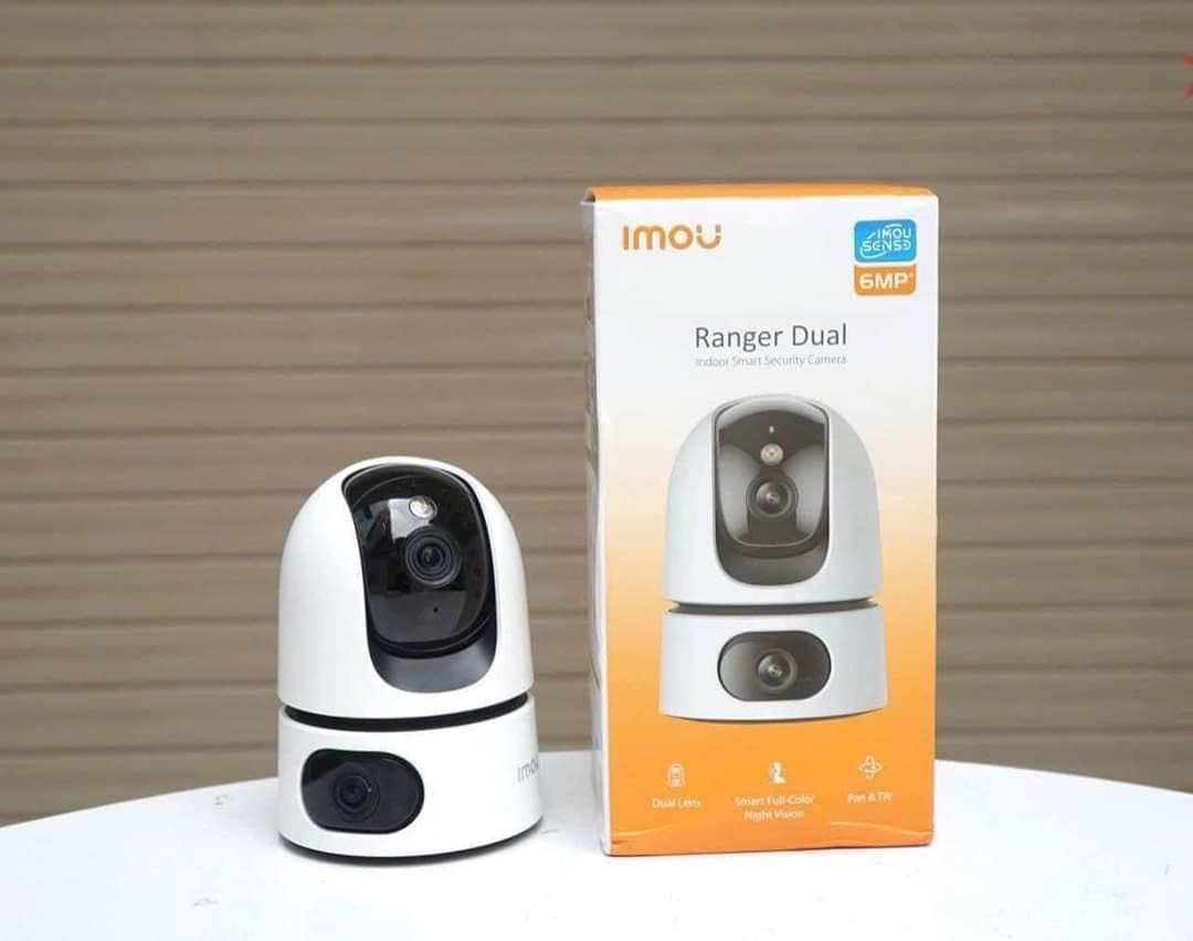 Camera WIFI IMOU 2 Mắt Ranger Dual IPC-S2XP-6M0WED 6MP Xoay 360 độ, Đàm Thoại 2 Chiều