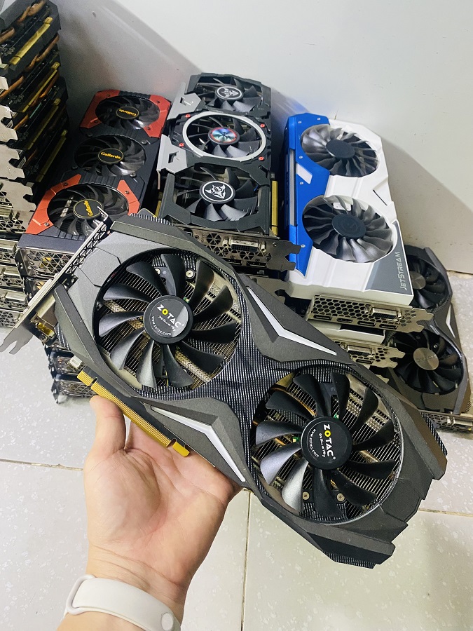 Card màn hình GTX 1080 8GB GDDR5X EXOC Dual