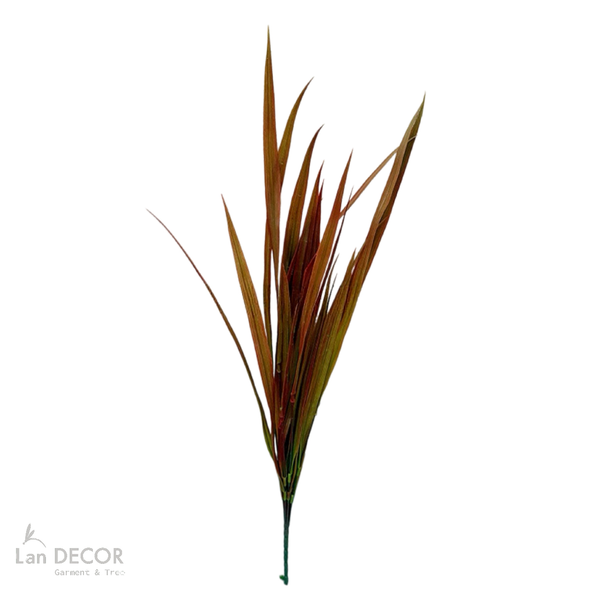 Cành Lá Giả - Cành Lá Lúa Đỏ Giả Decor (60cm)- HC1351-đỏ