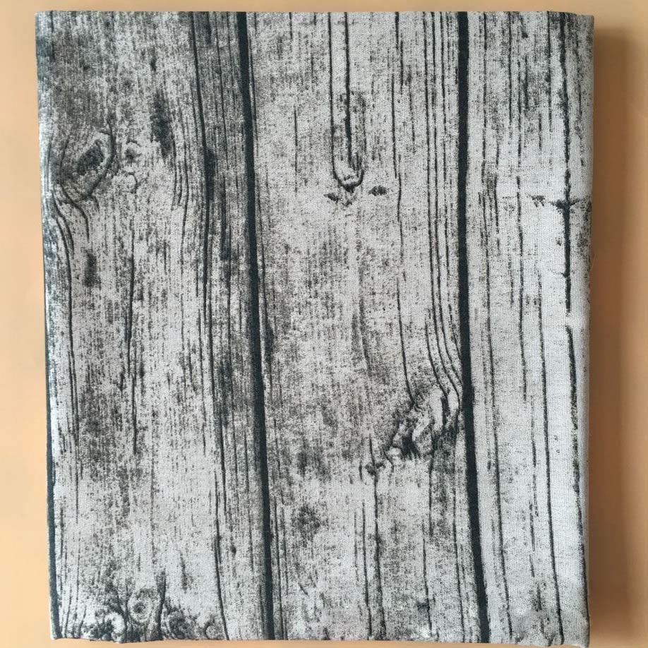 Vải Canvas vân gỗ xám - TB209