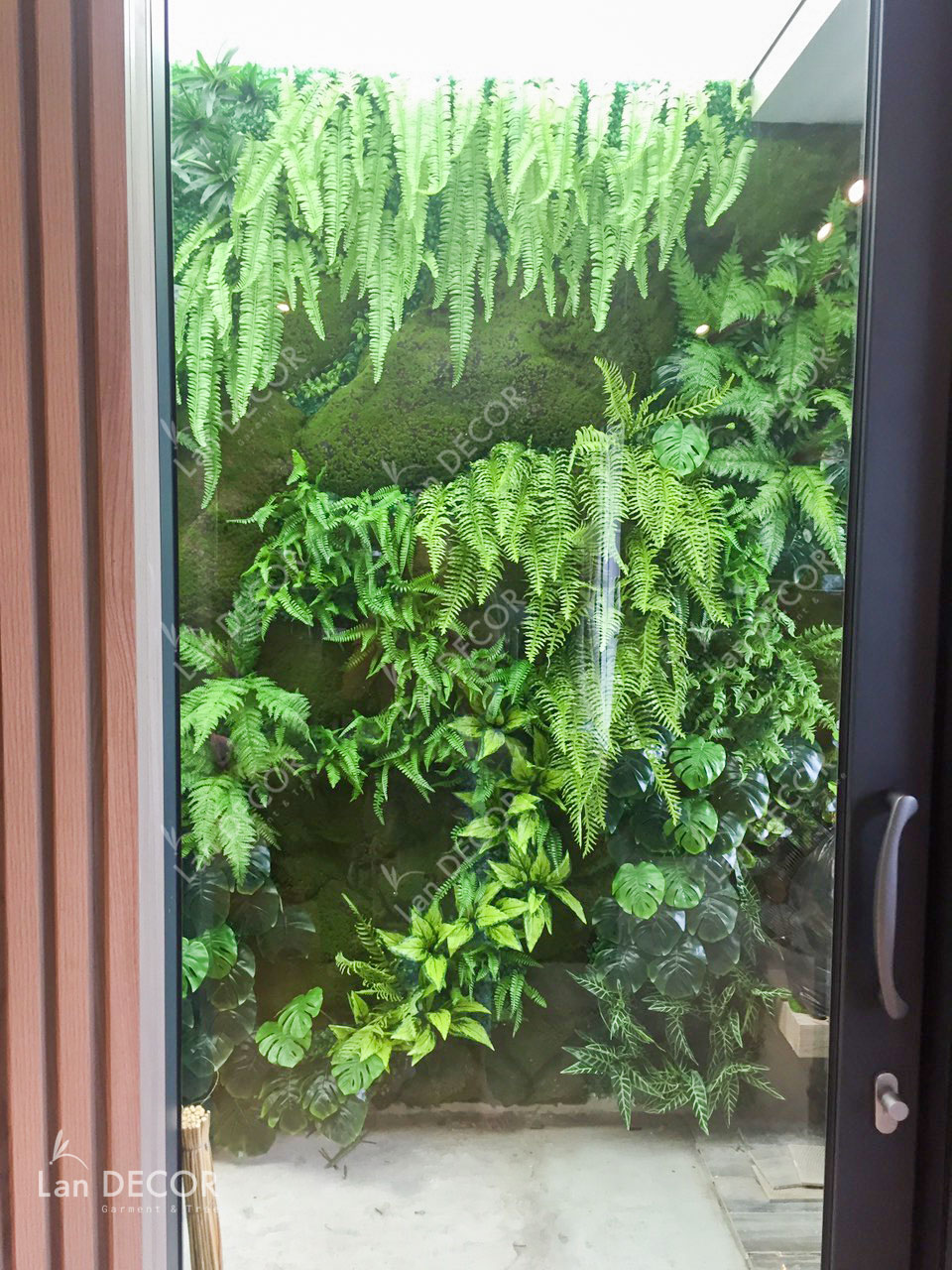 CÔNG TRÌNH TƯỜNG CÂY GIẢ - TC112