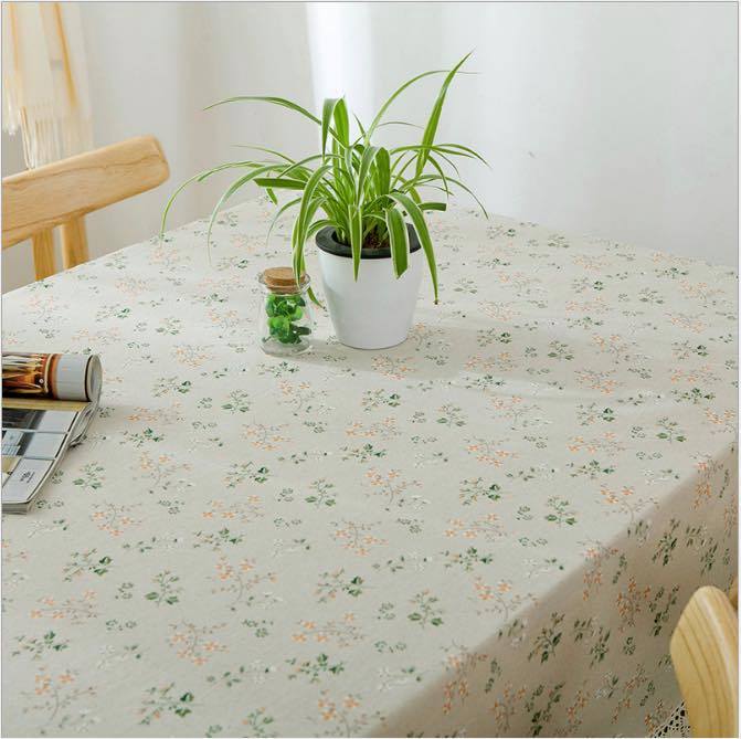 Khăn trải bàn hoa dây nhí xanh - TB268