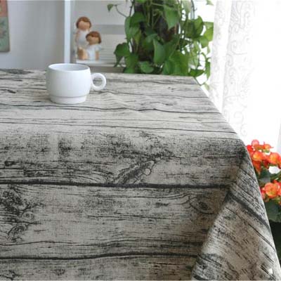 Vải Canvas vân gỗ xám - TB209