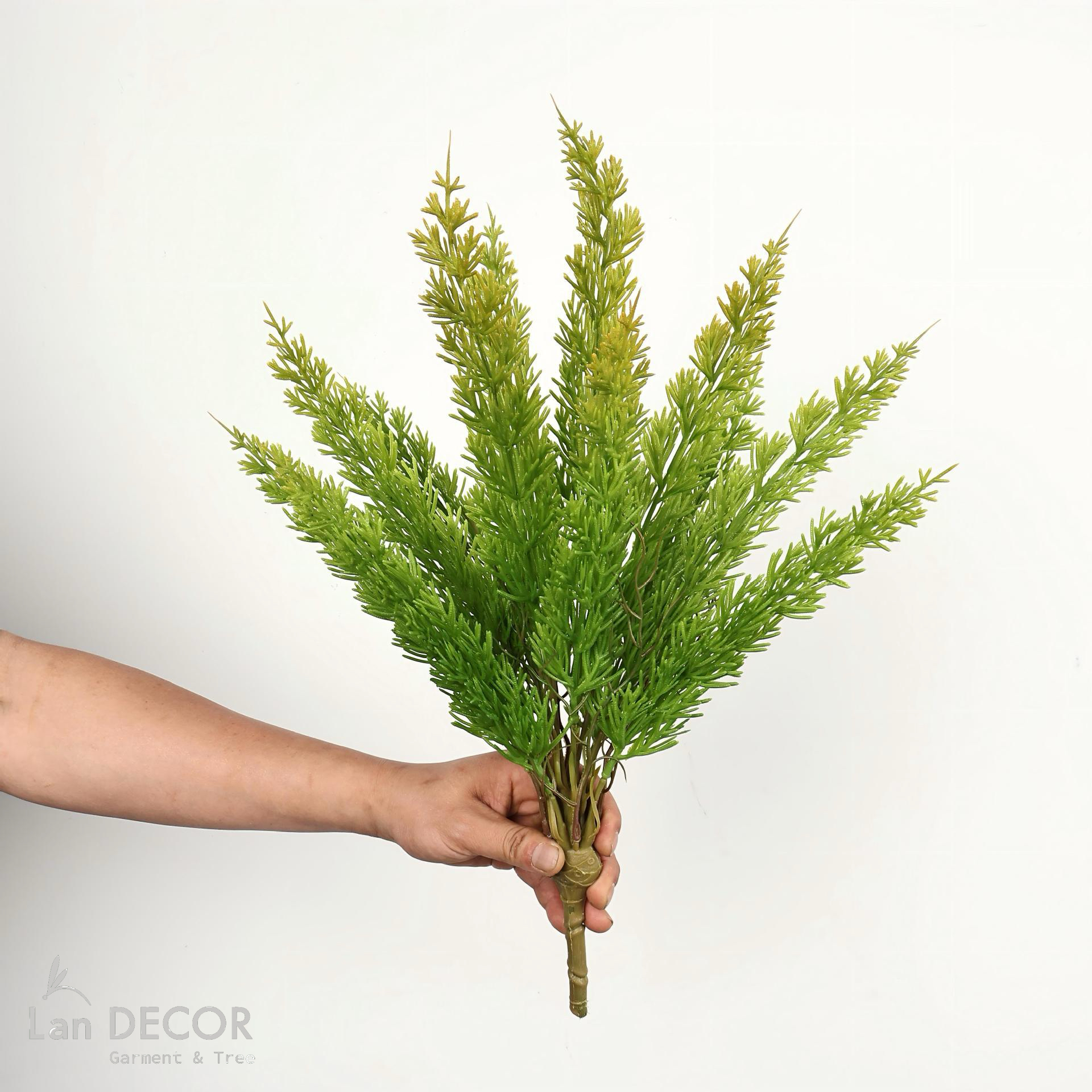 Cành Lá Giả Trang Trí- Cành Đuôi Chồn Giả Trang Trí Bồn Tiểu Cảnh (50cm)- HC1487