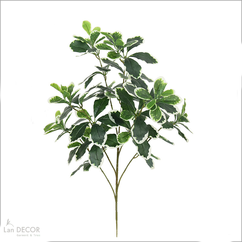 Cành Lá Giả Decor- Cành Lá Chanh Mỹ Trang Trí Tiểu Cảnh (60cm)- HC1425
