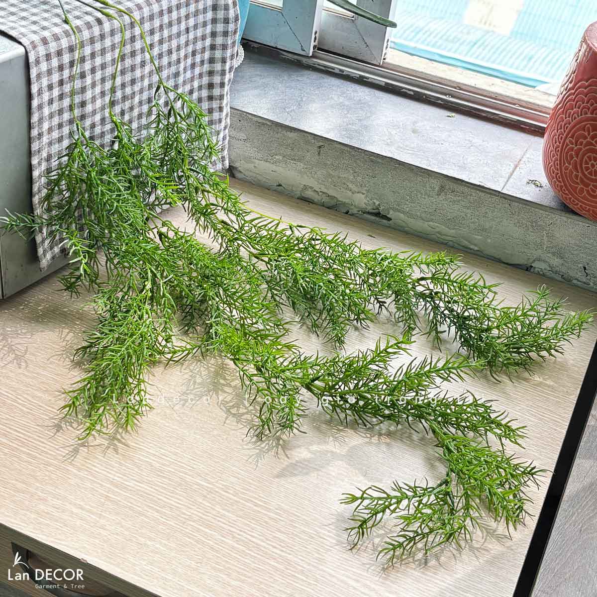 Cành Liễu Rủ Giả Decor (3 nhánh, 105cm)- HC1145