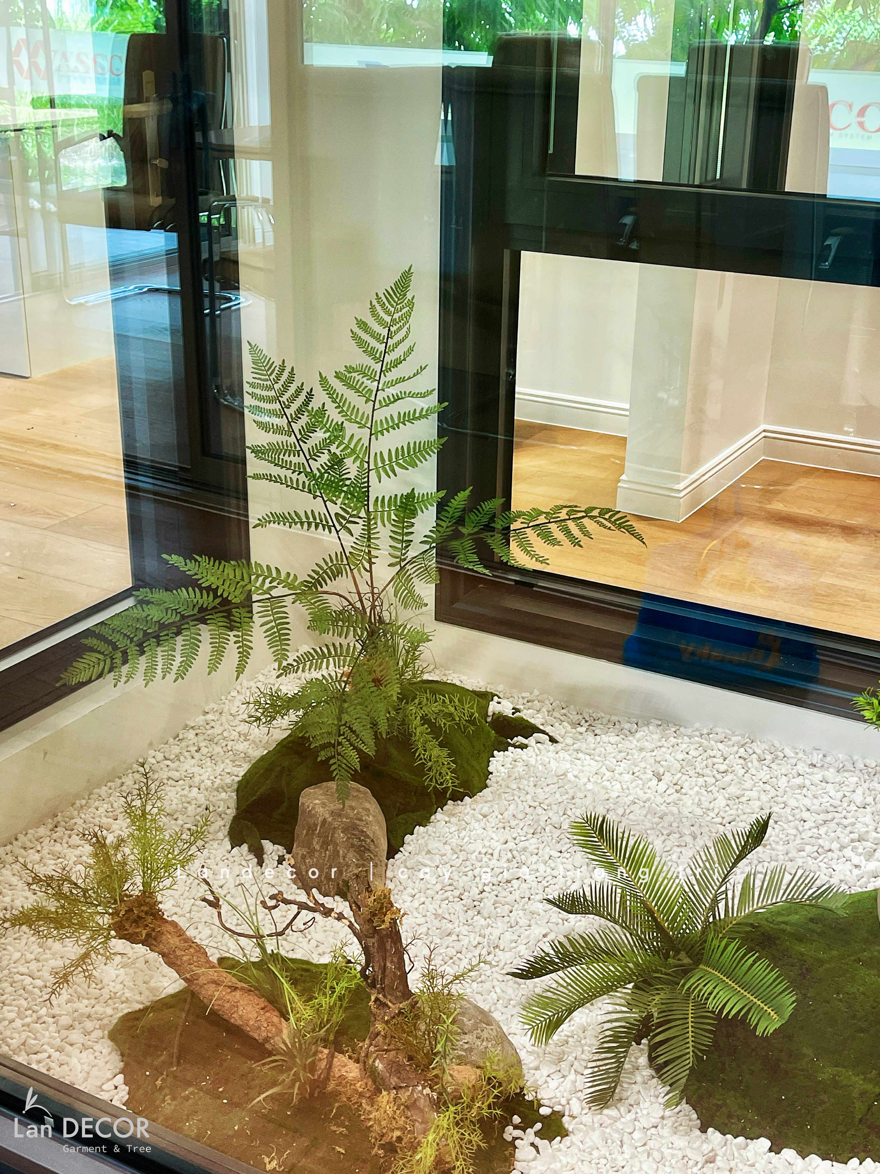 Thi Công Tiểu Cảnh - Thiết Kế Tiểu Cảnh Tùng Bonsai Giả, Nâng Tầm Không Gian Sống