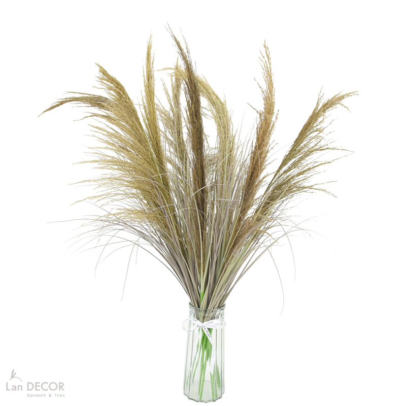 Cành Lá Giả - Cành Bông Lúa Mạch Giả Decor (90cm)- HC1423