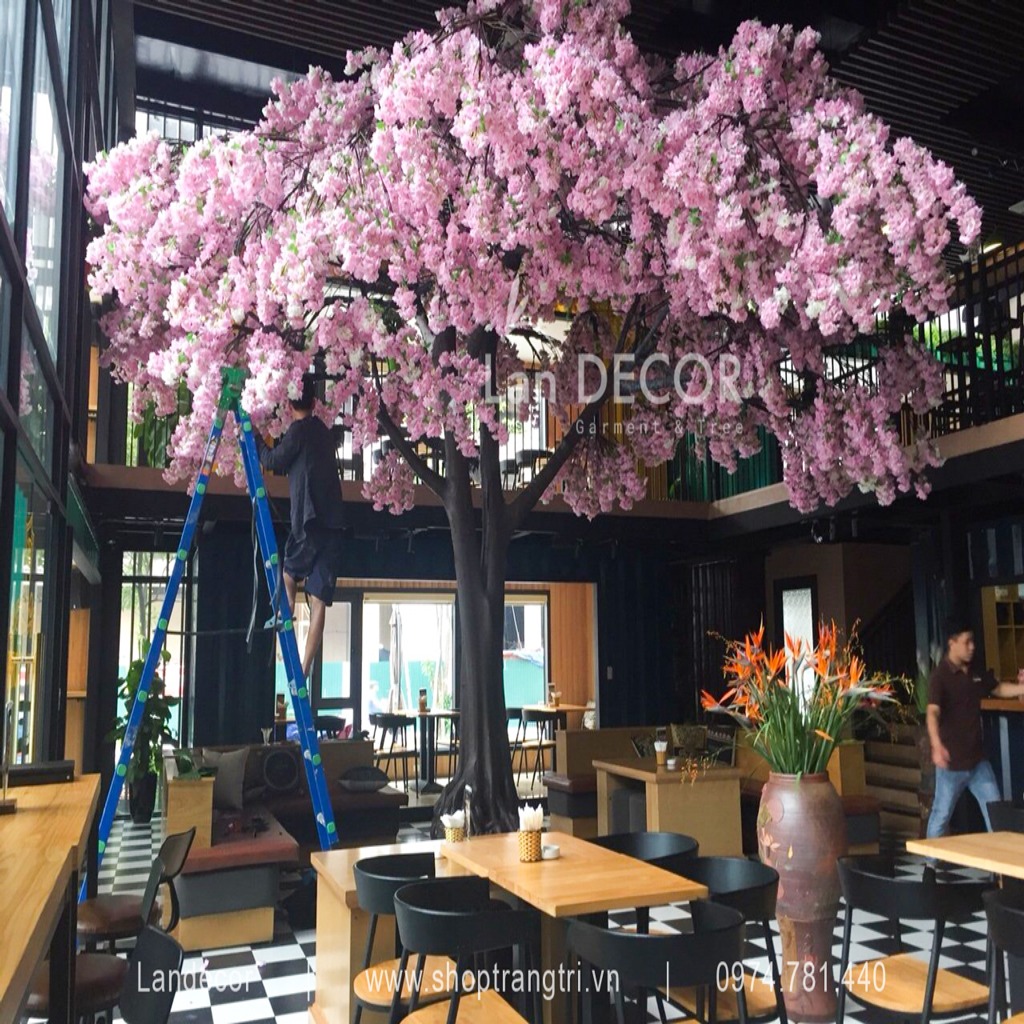 Top 10 Mẫu Cây Hoa Anh Đào Giả Cho Nhà Hàng, Quán Cafe, Nhà Phố - Cl003  Tổng Kho Sỉ Cây Giả Trang Trí Lan Decor - Giá Từ Nhà Sản Xuất