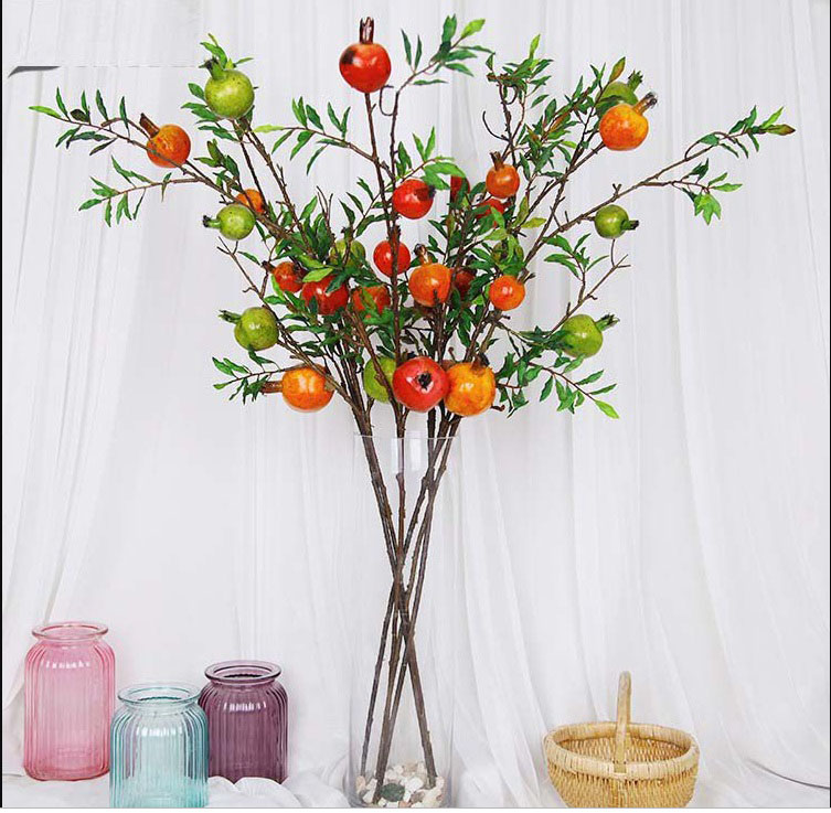 Chậu cây lựu trang trí nội thất hiện đại Lan Decor (160cm) - CC562