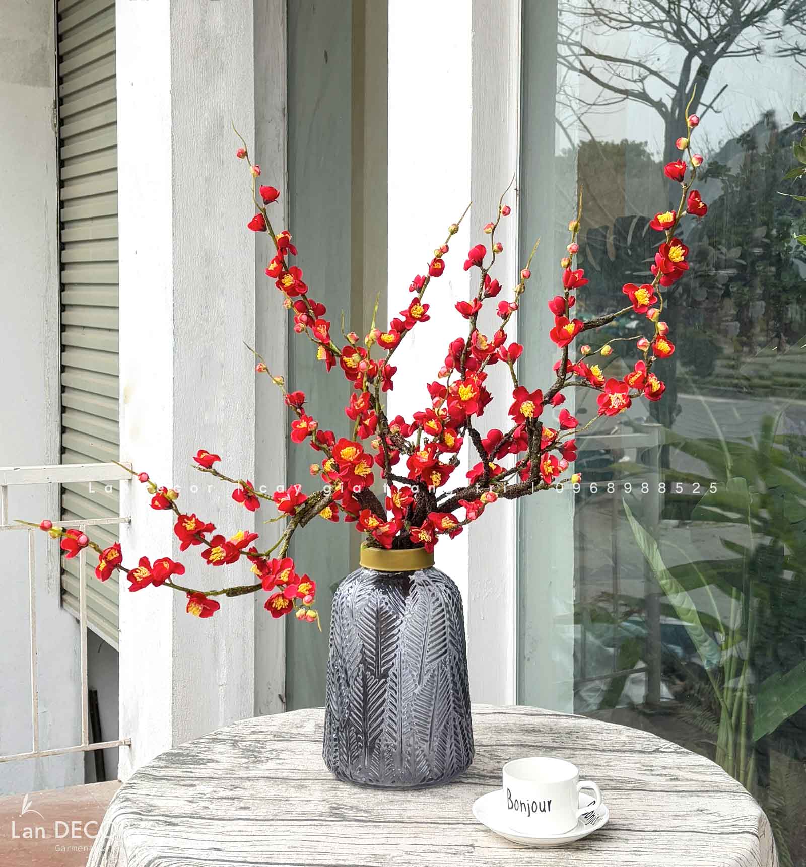 Mai Đào Tết Decor - Bình Mai, Đào Trang Trí Tết - CC1014