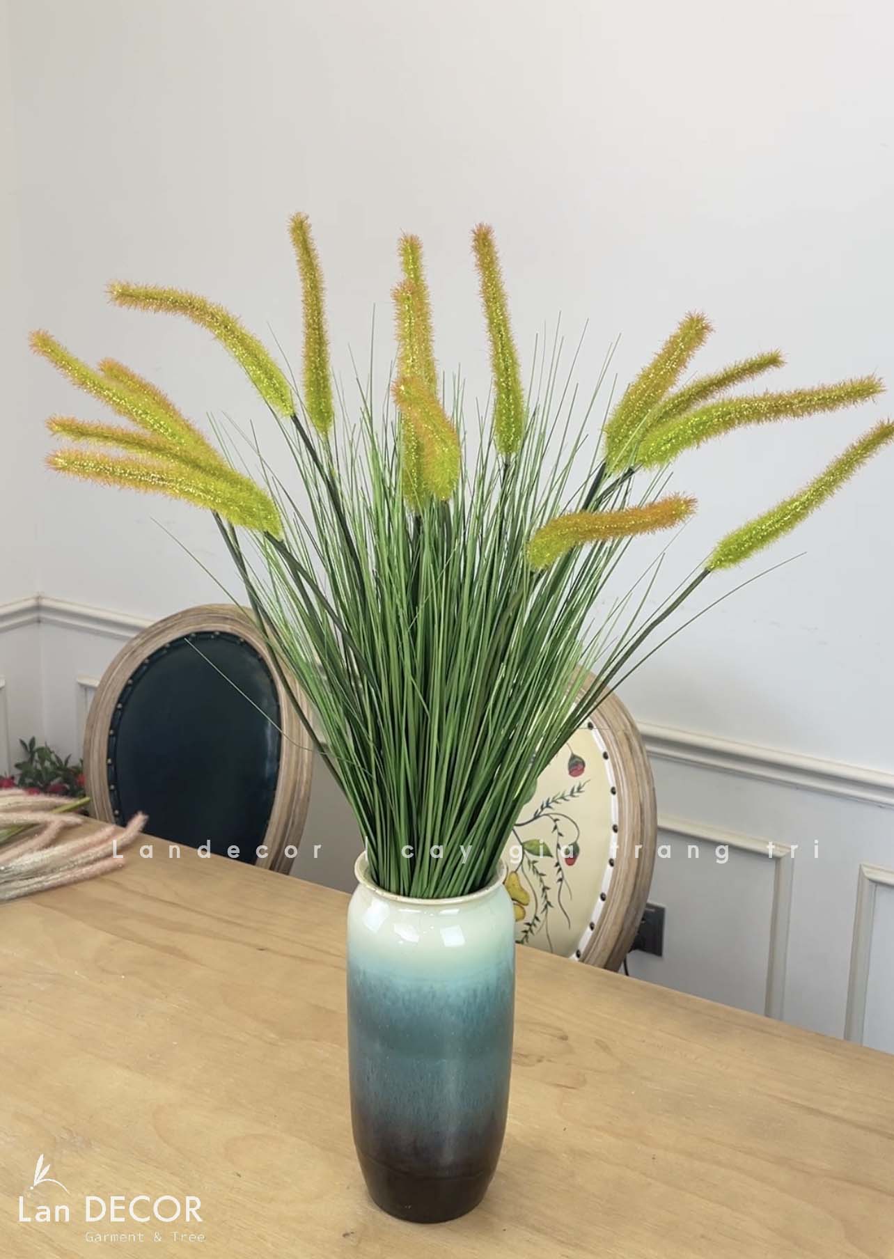 BÌNH GỐM LAU THIẾT KẾ ĐỘC ĐÁO