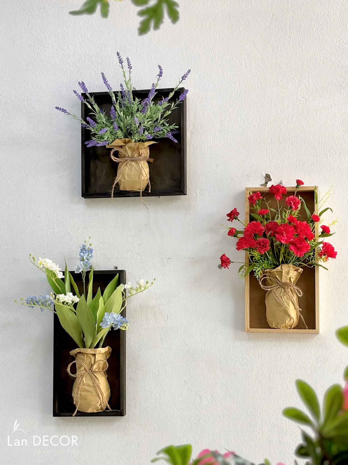 Tranh bộ treo tường- Tranh treo tường hoa nghệ thuật, tinh tế