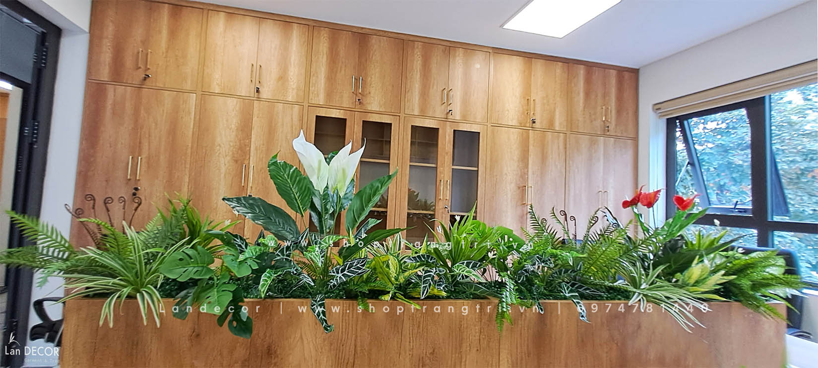 THIẾT KẾ BỒN CÂY XANH CHO CÔNG TRÌNH CỬA ĐÔNG- BC132