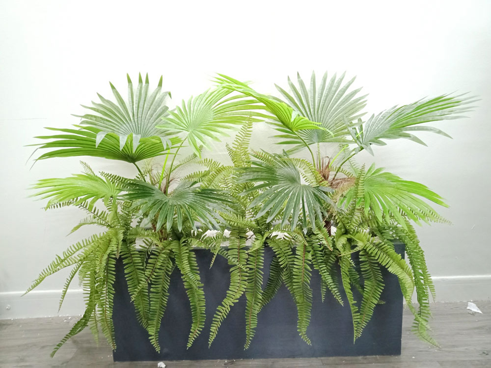 BỒN CÂY CỌ TRANG TRÍ TIỂU CẢNH - BC046