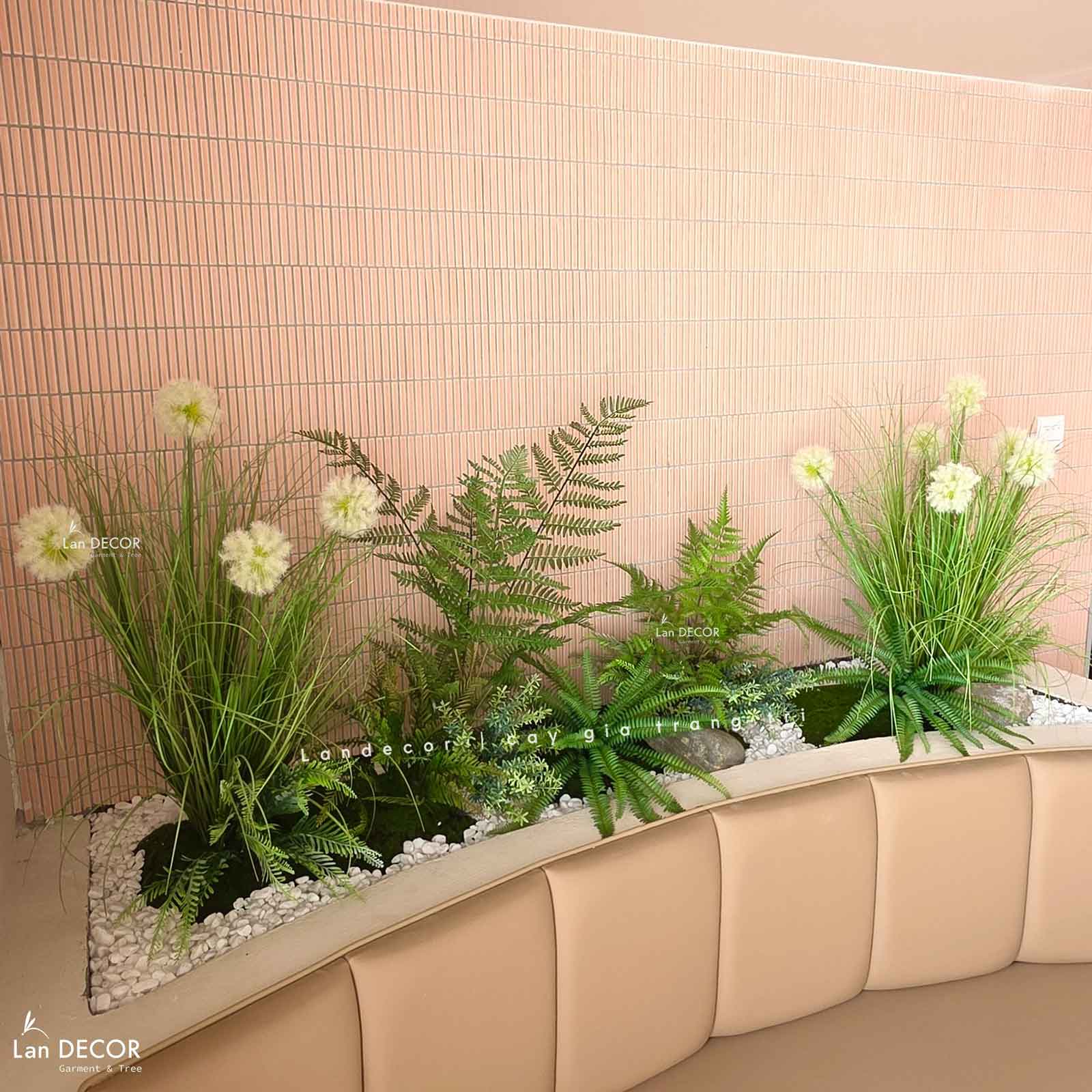 Thiết Kế, Thi Công Tiểu Cảnh Rêu Hoa Lau Giả Decor Spa, Khách Sạn, Nâng Tầm Không Gian