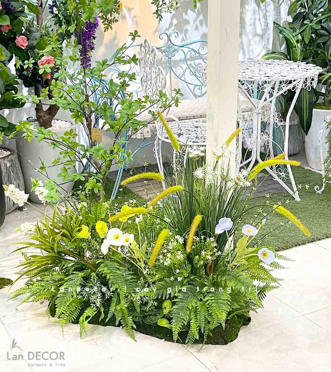 BỒN RÊU LAU THIẾT KẾ PHONG CÁCH ĐỒNG NỘI (110x70x130cm)- RC019