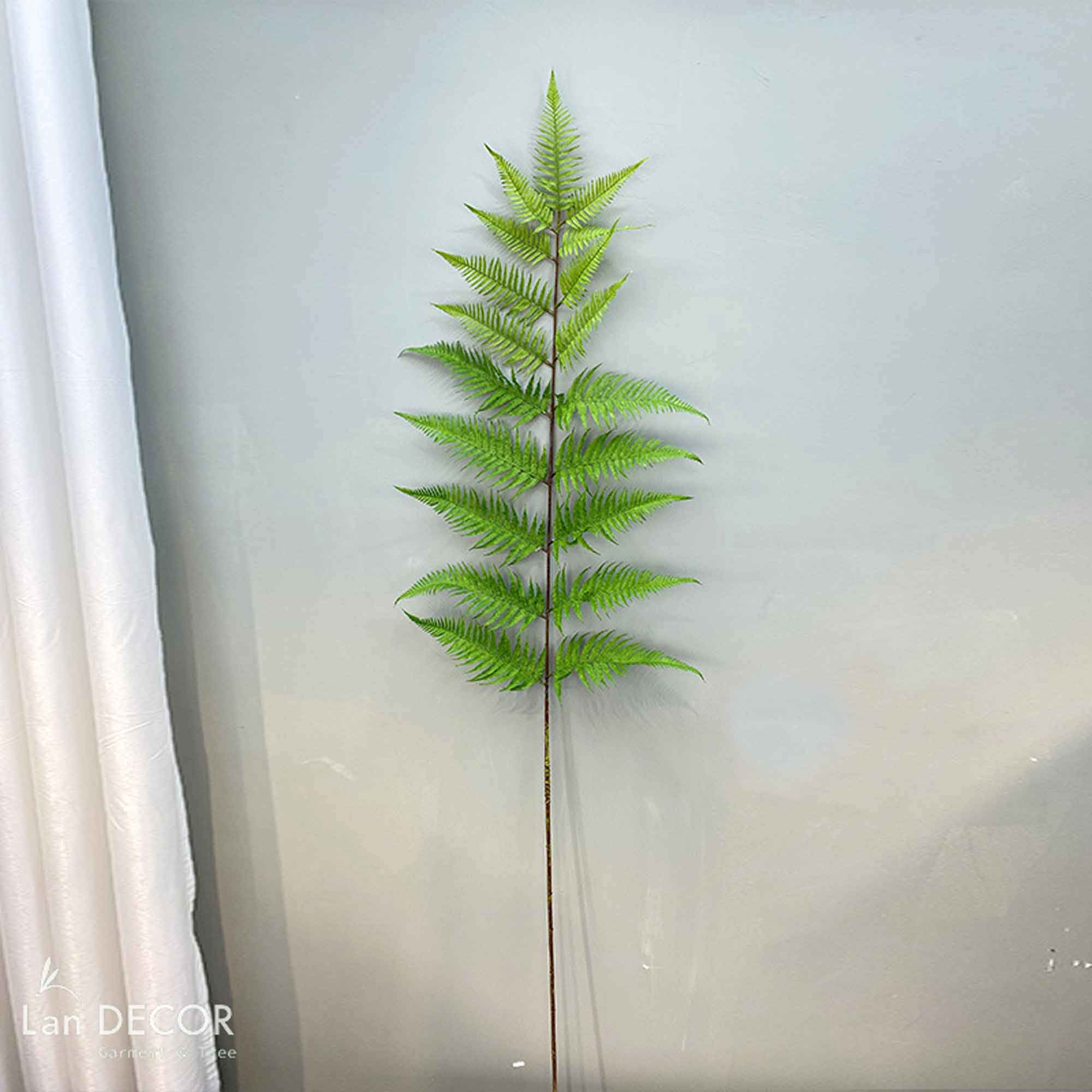 Cành Lá Giả - Cành Dương Xỉ Xanh Giả Trang Trí Nhà Cửa- HC1201