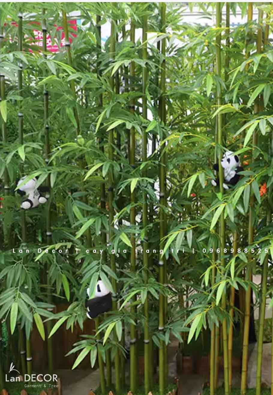 Trúc Quân tử - Cây Trúc Giả Trang Trí Nhà Cửa Sân Vườn- HC1219