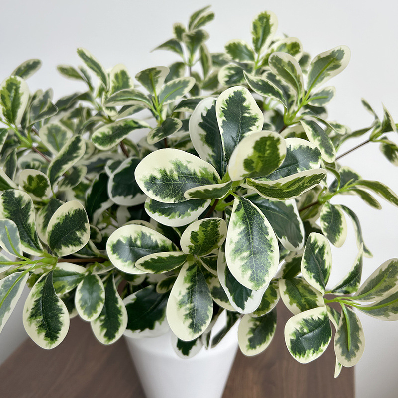 Cành Lá Giả Decor- Cụm Lá Ngũ Da Bì Trang Trí Độc đáo (30cm)- HC1269