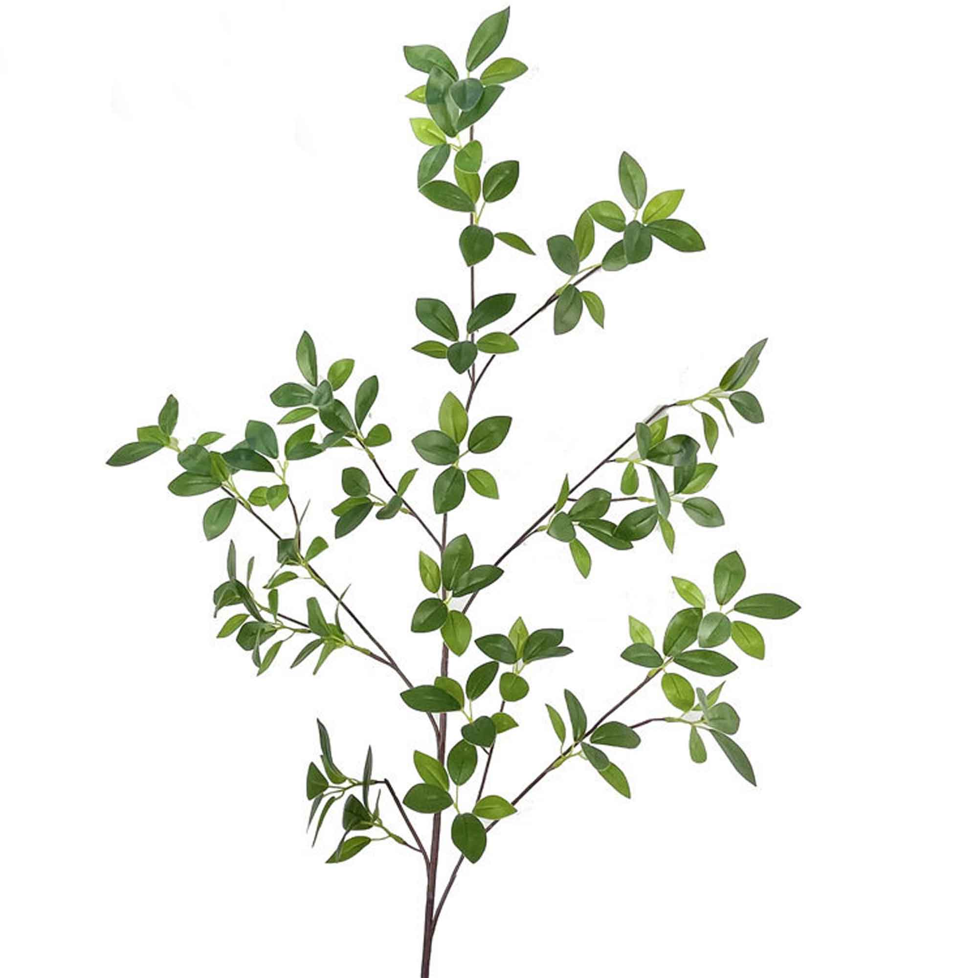 Cành Lá Giả Trang Trí- Cành Lá Khuynh Diệp Giả Decor  (90cm)- HC1265