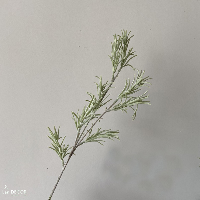 Cành Lá Giả - Cành Lá Mốc Giả Decor Tự Nhiên (60cm)- HC1323