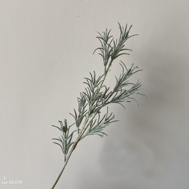 Cành Lá Giả - Cành Lá Mốc Giả Decor Tự Nhiên (60cm)- HC1323