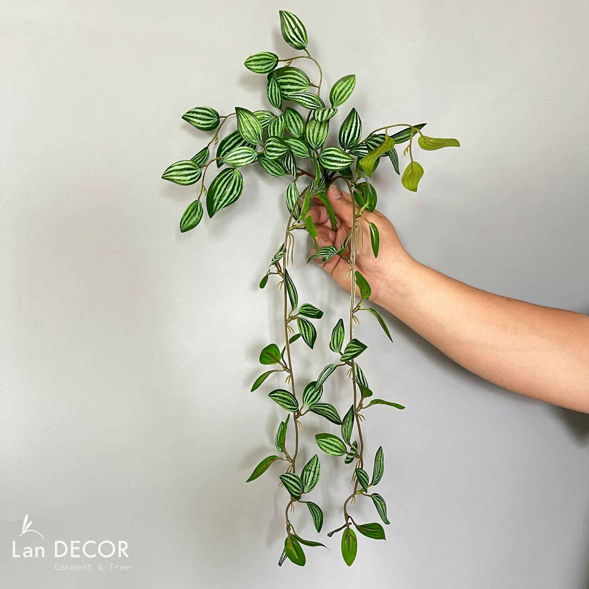 Cành Lá Giả- Cành Lá Rủ Thiết Kế Tiểu Cảnh Tự Nhiên (50cm)- HC1239