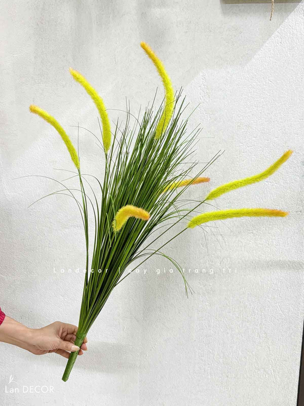 CÀNH ĐUÔI CHỒN GIẢ TRANG TRÍ NỘI THẤT (85cm)- HC1191