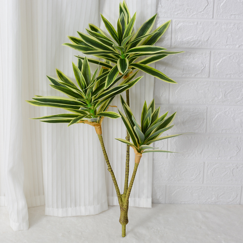 Cành Lá Giả- Cành Phát Tài Trang Trí Nội Thất- HC1208