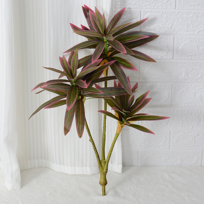 Cành Lá Giả- Cành Phát Tài Trang Trí Nội Thất- HC1208