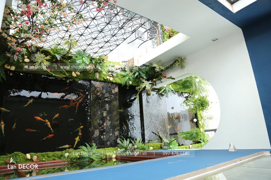 GIÀN HOA LEO TƯỜNG - GH019