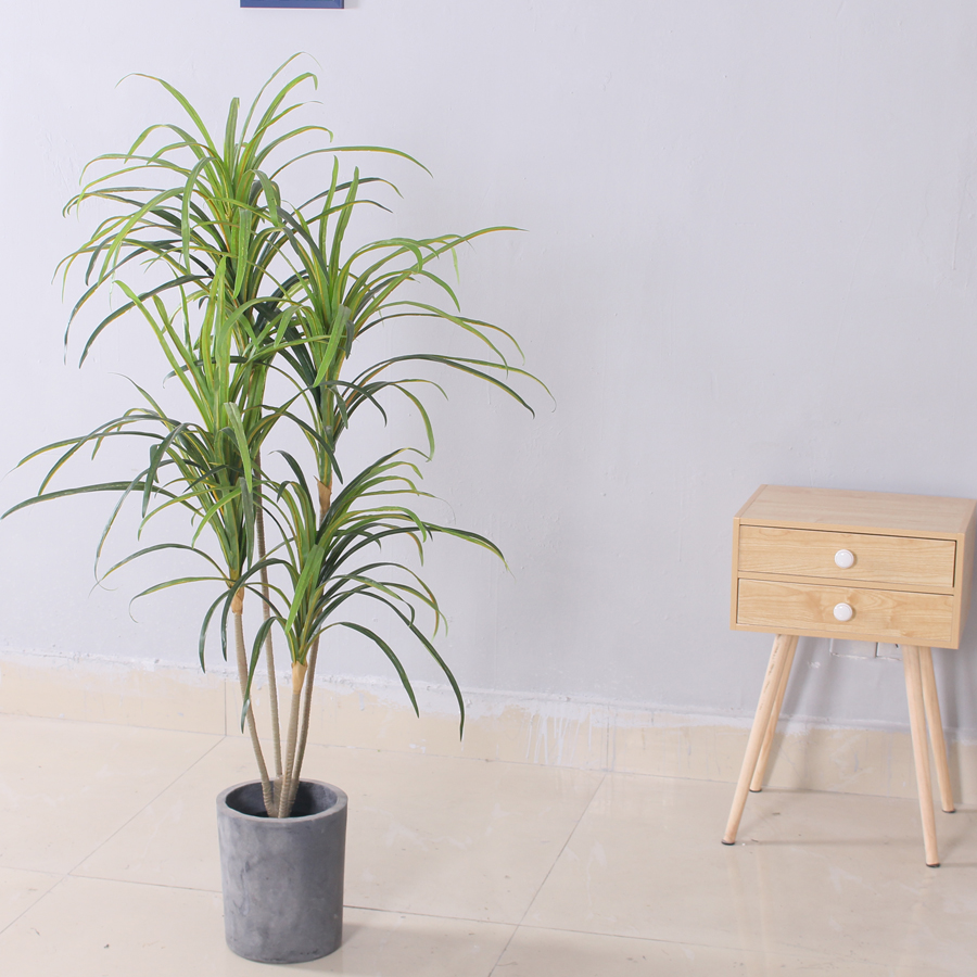 Cây Giả Trang Trí- Cây Phất Dụ, Cây Phú Quý Decor Nội Thất (125cm) - LC2902-3