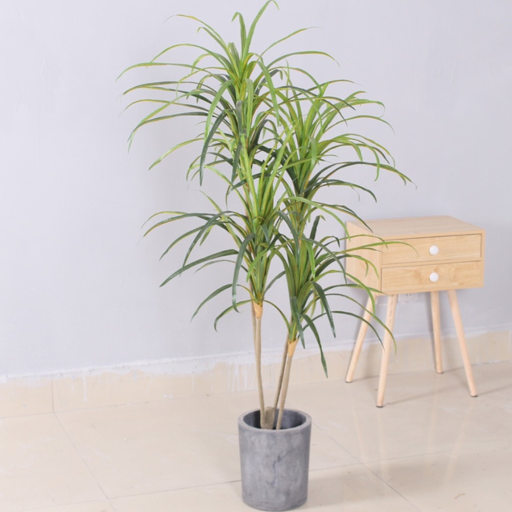 Cây Giả Trang Trí- Cây Phất Dụ, Cây Phú Quý Decor Nội Thất (125cm) - LC2902-3