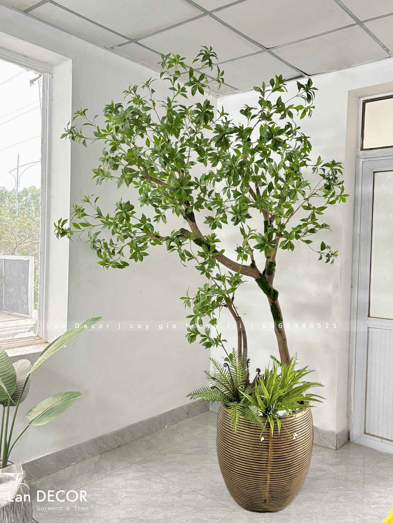 Cây Giả Thiết Kế- Cây Linh Sơn Thiết Kế Tiểu Cảnh Ấn Tượng - CC1005