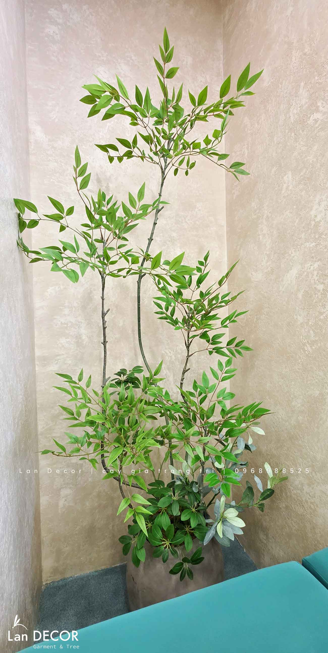 Thiết Kế, Thi Công Tiểu Cảnh Cây Giả, Kiến Tạo Không Gian Xanh Độc Đáo - CT Văn Phòng Hồ Tùng Mậu