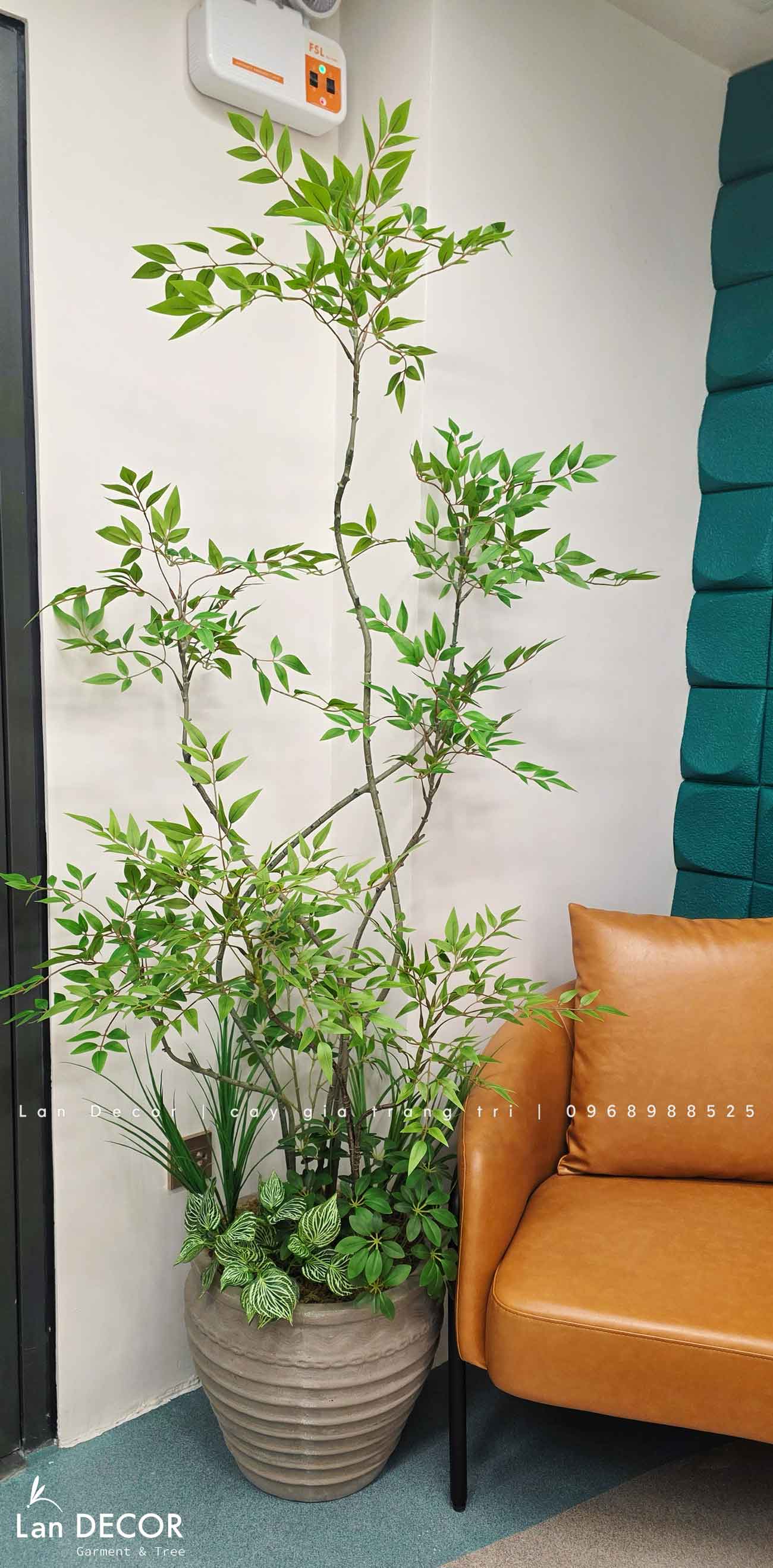 Thiết Kế, Thi Công Tiểu Cảnh Cây Giả, Kiến Tạo Không Gian Xanh Độc Đáo - CT Văn Phòng Hồ Tùng Mậu
