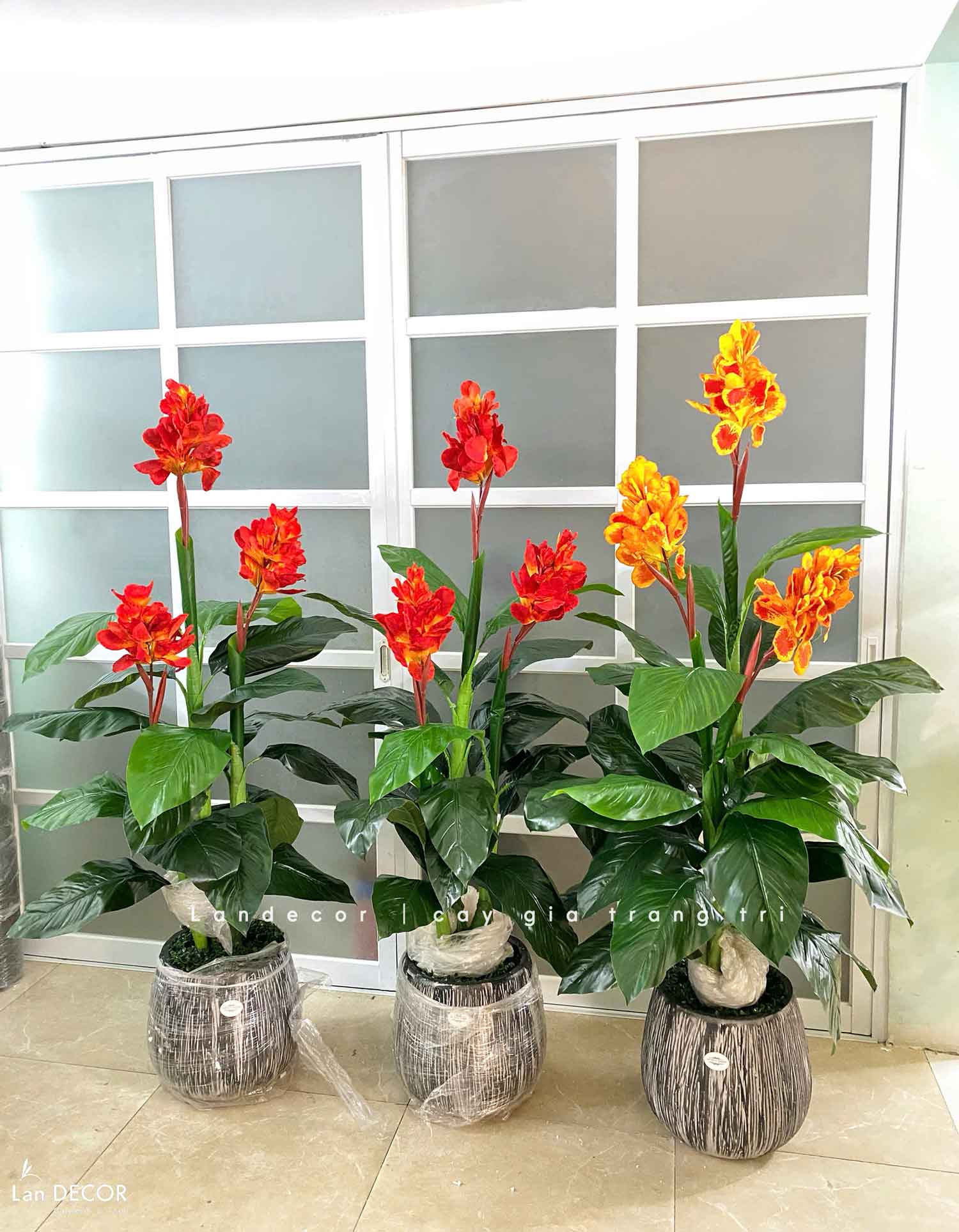 Cây tài lộc hoa trang trí nội thất đẹp 150cm - LC2083