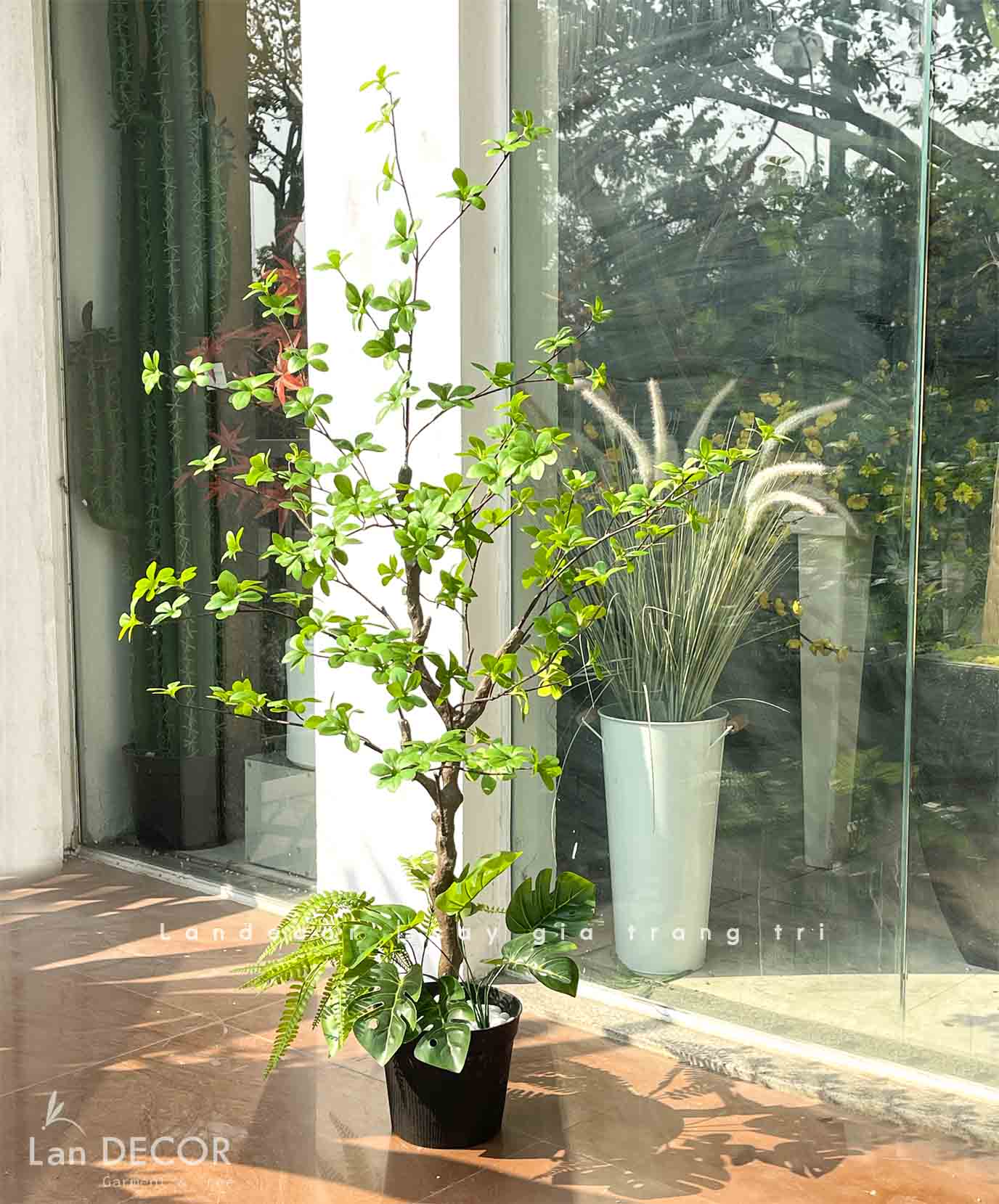 CÂY THẠCH NAM THIẾT KẾ (125CM) - CÂY TRANG TRÍ VĂN PHÒNG, CỬA HÀNG- CC799