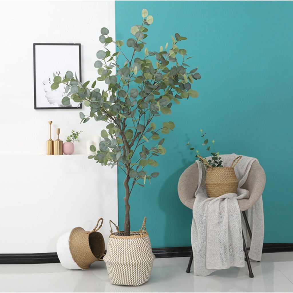 Cây bạch đàn trang trí nhà, quán cafe đẹp LanDecor (165cm) - LC3051