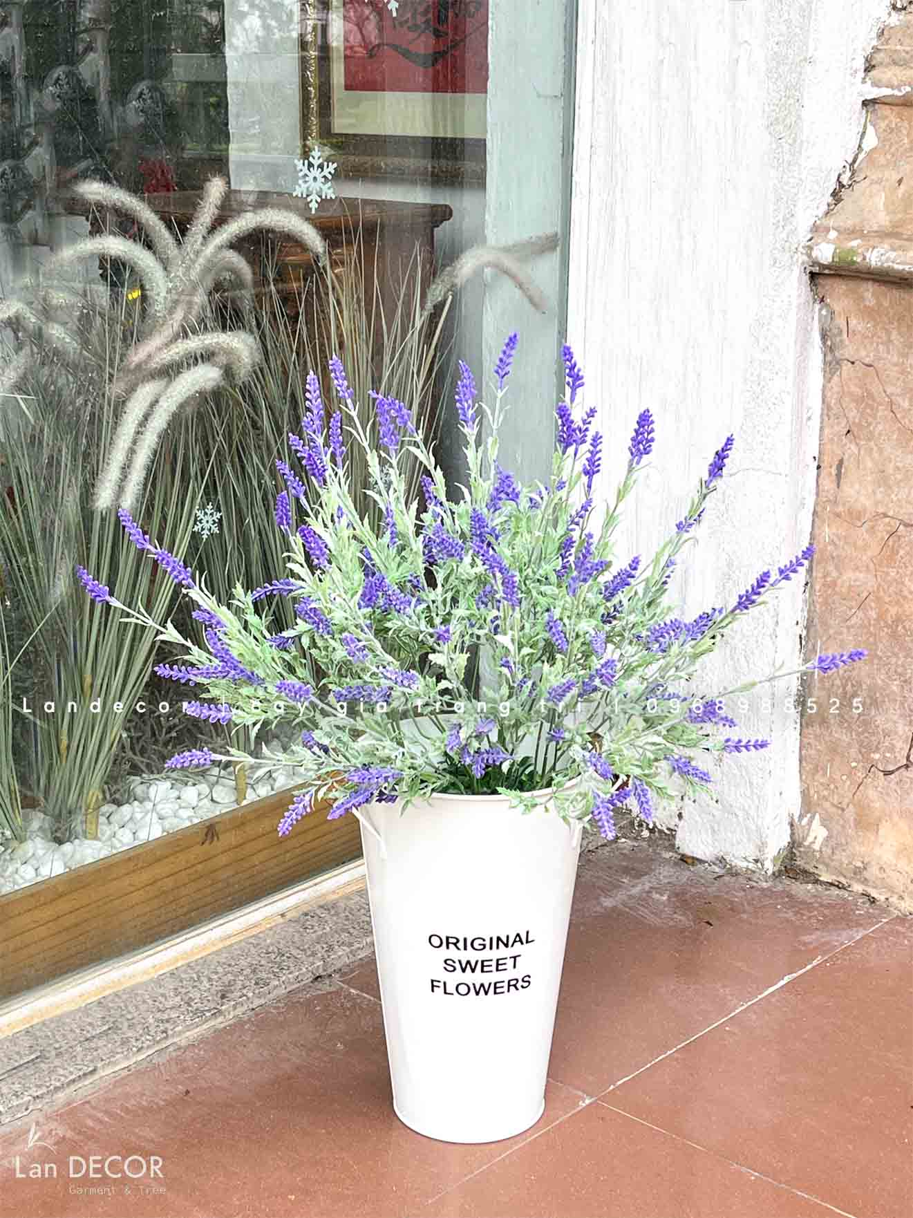 Giỏ oải hương trang trí đẹp dịu dàng- CC971